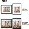 decorUhome 11x14 Picture Frame, Display Pictures 8x10 with Mat or