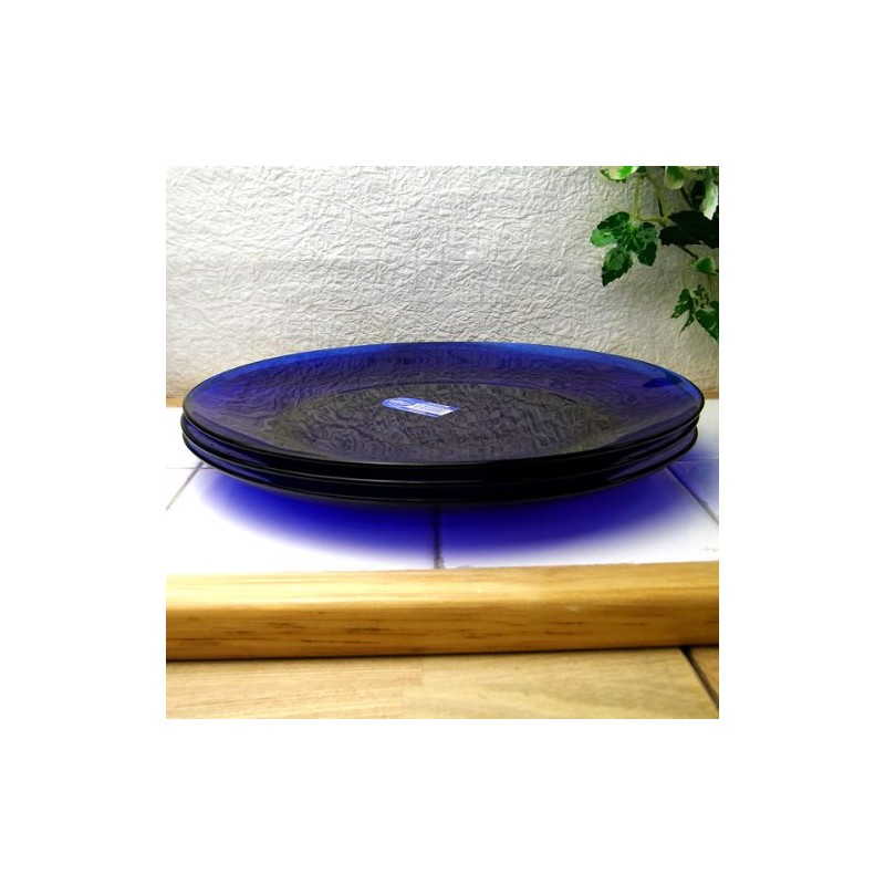 Duralex (dexyurarekkusu) Sapphire Dinner Plate 23.5 cm