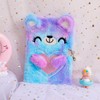 Bangbobi Plush Diary Girls with Lock - A5, 80 Pages,