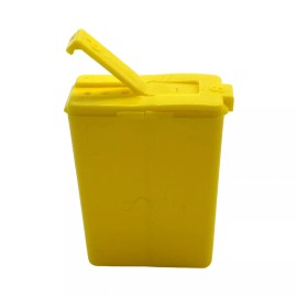 Tupperware VTG Tupperware Travel Mini Pocket Divided Salt & Pepper Shaker 1861 Sunny Yellow