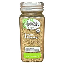Nature’s Promise USDA Organic Dried Italian Seasoning, .65 oz (Glass Jar)