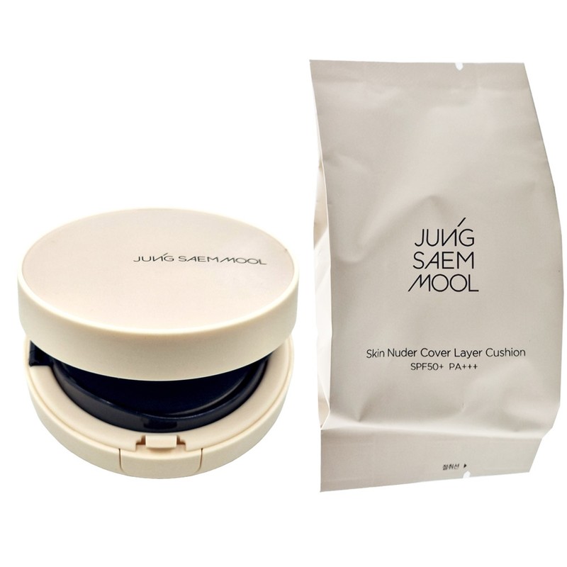 Jeong Saem Mool Skin Nuder Cover Layer Cushion Original 14g