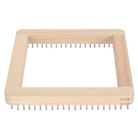 Wooden Knitting Loom for Weaving, Hat Scarf Shawl, Children Adults, Professional DIY Hand Crafted Board (20 * 20cm)