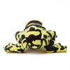 Zappi Co 100% Recycled Plush Poison Dart Frog Yellow/Black Toy