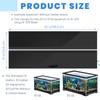 Sieral Aquarium Polycarbonate Canopy Set 19.37 x 9.37 x 0.12