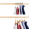 Koobay 17" Eco-Friendly Cardboard Hangers for Adult Clothes - 50