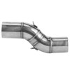 Stainless Steel Motorcycle Exhaust Mid Link Pipe for Benelli TRK