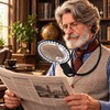 5X/15X Neck Magnifier for Reading & Crafts – Rechargeable 36