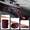 LHDOS Collapsible Trash Can Car Garbage Bag - Leather Pop-up