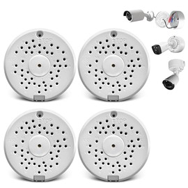 (Outdoor Security Camera Junction Box) Universal Junction Box for Bullet Dome Turret Cameras & Solar Panel, CCTV Base Box Hide Cable, Wall Ceiling Mount Bracket