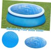 NOLITOY 1PC Round Heat Insulation Pool Cover for Inflatable Pools