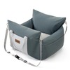 ZOMISIA Dog Car Seat for Small Dogs - Waterproof Pet