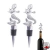 Wine Bottle Stopper, SCRTB Mermaid Wine Stopper Wine Accessories, 2