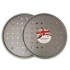 Samuel Groves Chabrias Ltd 2 x Pizza Pan Oven Round