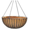 Border Concepts 72251 Liberty Hanging Basket, 12-Inch, Black