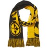 FOCO Pittsburgh Steelers Reversible Split Logo Scarf