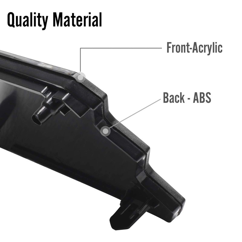 Aramox Grill Garnish Sensor Cover Fit for Tacoma TRD PRO