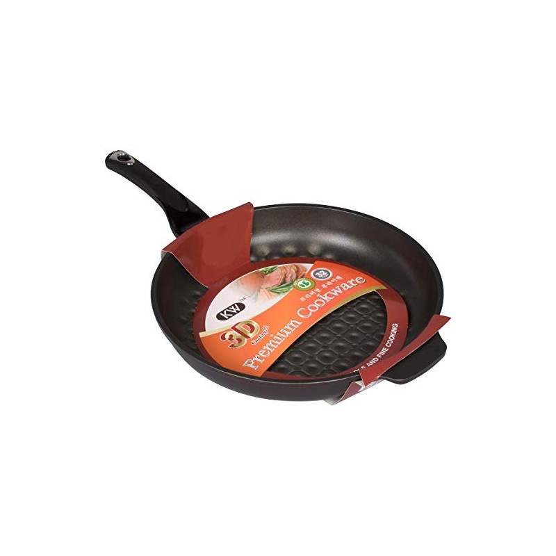 3D Marble Non-Scratch, Non-Stick Coating Fry Pan, Made in Korea.