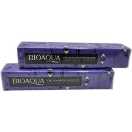 Paquete de 2 Esencia para Crecimiento de Pestañas, Alargamiento y Densificación, Nutritiva y Reparadora, 7ml