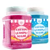 Cotton Candy Floss Sugar Package of 2ct-(Pink Vanilla and Blue