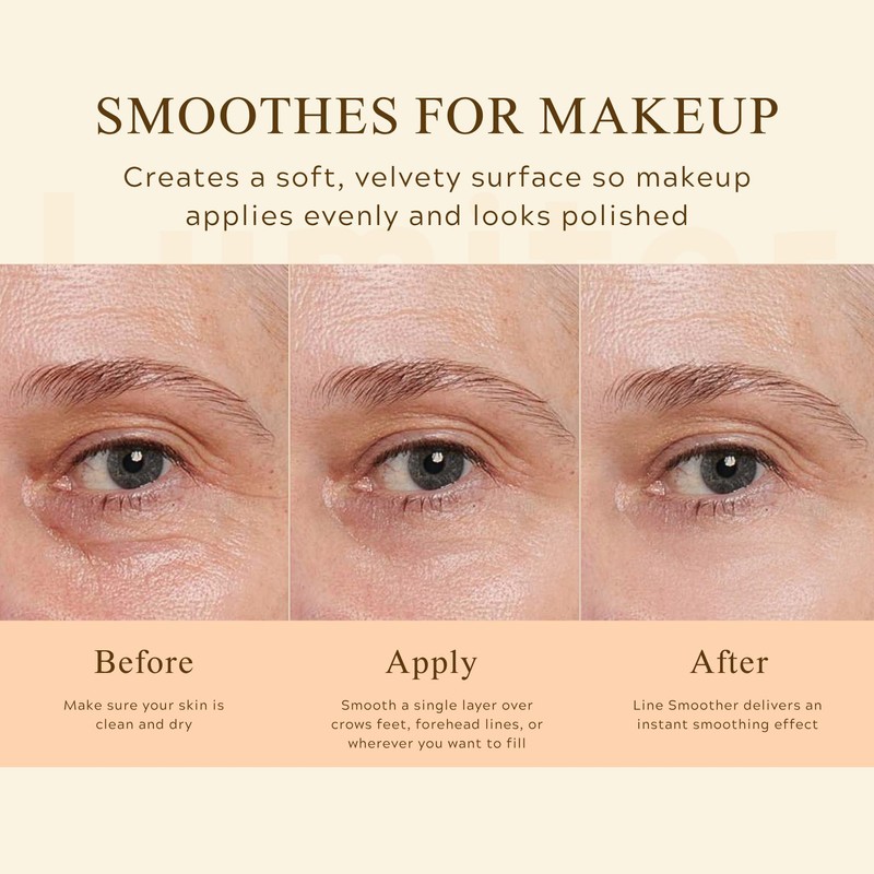 Line Smoother, Fine Line Blurring Primer Makeup - Wrinkle Filler
