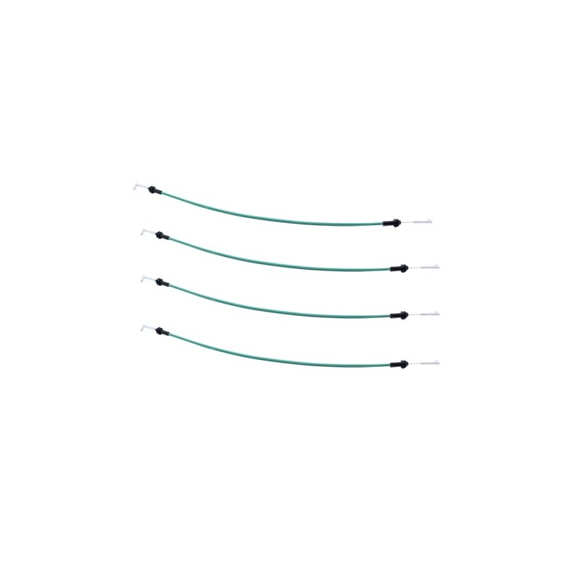 4 pcs/set SHLPDFM Interior Door Handle Cable Inside Front Left