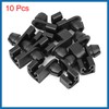A ABSOPRO 10pcs 25.4mm Plastic Car Hood Prop Rod Clip