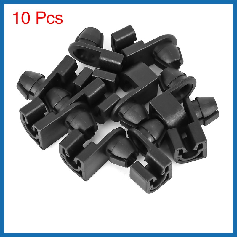 A ABSOPRO 10pcs 25.4mm Plastic Car Hood Prop Rod Clip