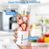 Yagosodee 450ml Portable Blender Personal Size Blender with 6 Blades