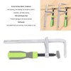 Guide Rail Clamp 13.5x6.5mm Track Alloy Steel High Load Bearing