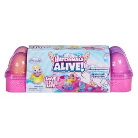 Spin Master Hatchimals Alive!  Toy Carton - Love To Life With 10+ Surprises Inside NEW
