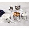 KEAWELL Premium 5-Piece Measuring Cups Set –1/4, 1/3, 1/2, 2/3,
