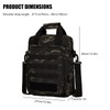 ZHIERNA Tactical Briefcase Shoulder Bag Small Men's Bag Messenger Bag