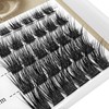 PURELEOR Individual Lashes Cluster Lashes Pack for Manga Lashes DIY