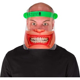 Terminal Carnival Toys CE Certified PET Protective Visor with Hook Merchandising