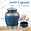 Cremation Urn for Adult Human Ashes - Funeral Memorial -