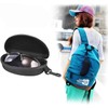 Zipper Eye Glasses Sunglasses Hard Case Storage Box Holder Portable