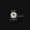QUARKZMAN Round Spacer Washers for M5.5 Screws Made of ABS,