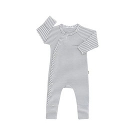 Bonds Baby Wide Needle Rib Coverall, Stripe 8U4 (1 Pack), 000 (0-3 Months)