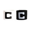 WISEPLAYERFC Football Captain's Armband - 2 Captain's Bands in White