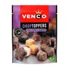 Venco Droptoppers Krakend & Zacht I Soft, Sweet, Slightly Sugared Licorice Mix from the Netherlands I 215 g 7.58 ounce