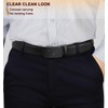 BULLIANT Men belt 2Pack,Leather Ratchet Belt for Gift Men Dress