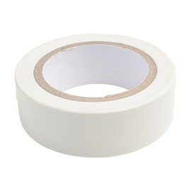 DIAO79NI Electrical Tape - 1 Roll White Electric Tape, 3/4 Inch by 32 Feet, Professional Insulating PVC, Voltage Level 600V Dustproof, Adhesive for General Home Vehicle Auto Car Power Circuit Wiring