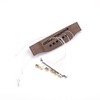 Alnicov Rosewood Guitar Bridge with Insert Piezo bridge Pickup for