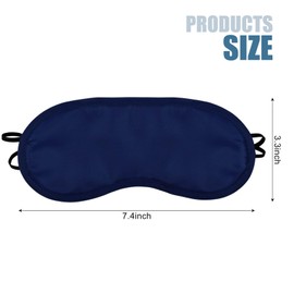 10 Pcs Eye Masks, Sleeping Mask Lightweight Shade Blindfold, Eye Covers for Sleeping Travel Sleep Party Games, Unisex (White)