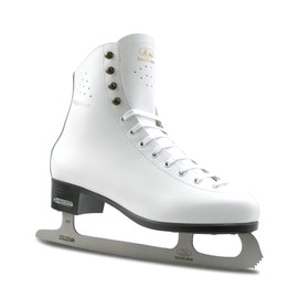 Botas - Model: 325 / Figure Ice Skates for Girls, Kids/Color: White/Graphite, Adult 5.5