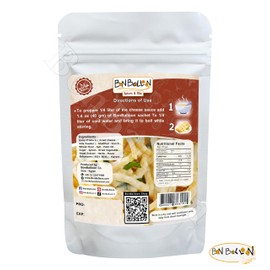 bonballoon Cheese Sauce Cheesy Bechamel Béchamel Easy Quick Fast Besciamella Ready Bechamel Powder Arabic Arabian Stuffing Seasoning Cooking Halal (4 Pack = 5.64 oz / 160 gm) صوص الجبنة حلال