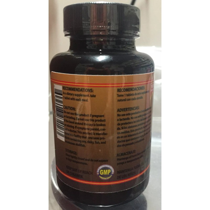 G.M.J Curcumina Tumeric Curcumin 60 Tablets Tabletas Anti Inflamatorio 95%