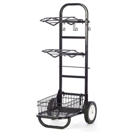 Country Pride Rolling Saddle Rack Dolly