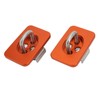 2pcs Stainless Steel Bull Ring Truck Bed Side Tie Down